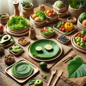 Areca Palm Leaf Plates & Bowls